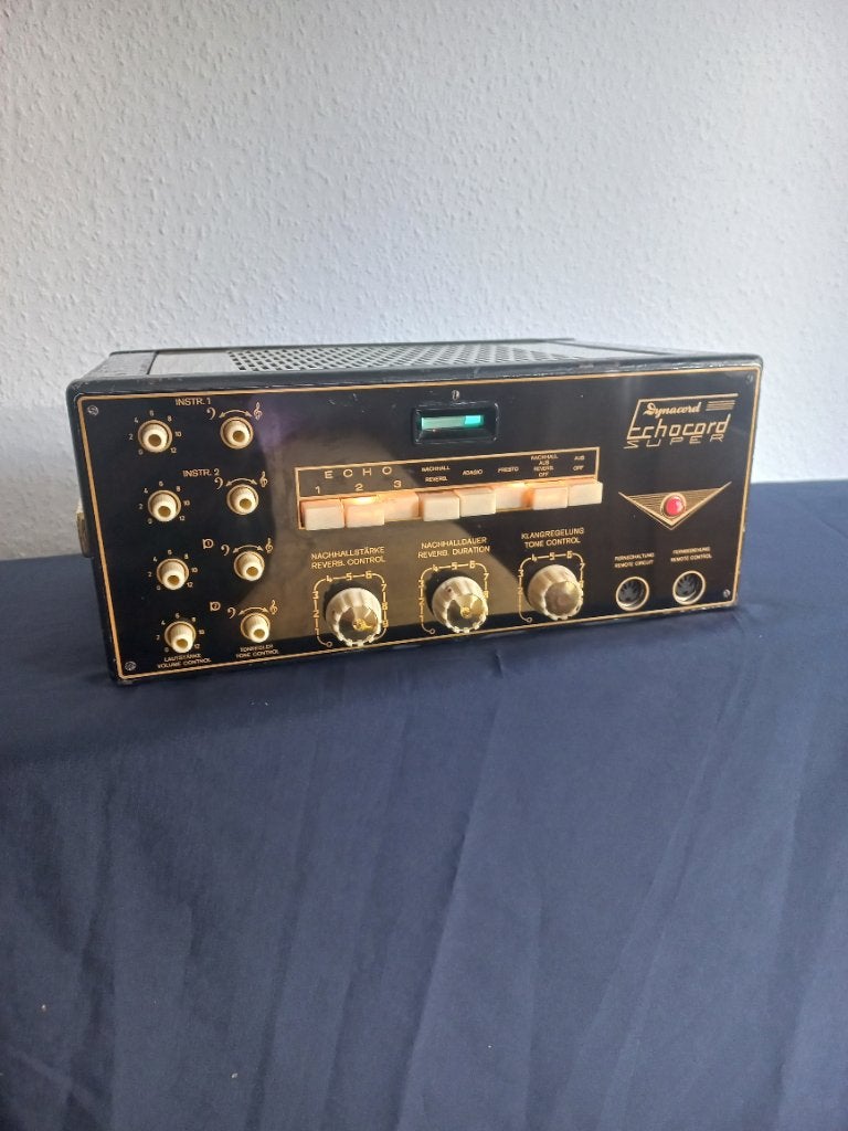 Dynacord Echocord, Ophalen, Gebruikt, Delay of Echo