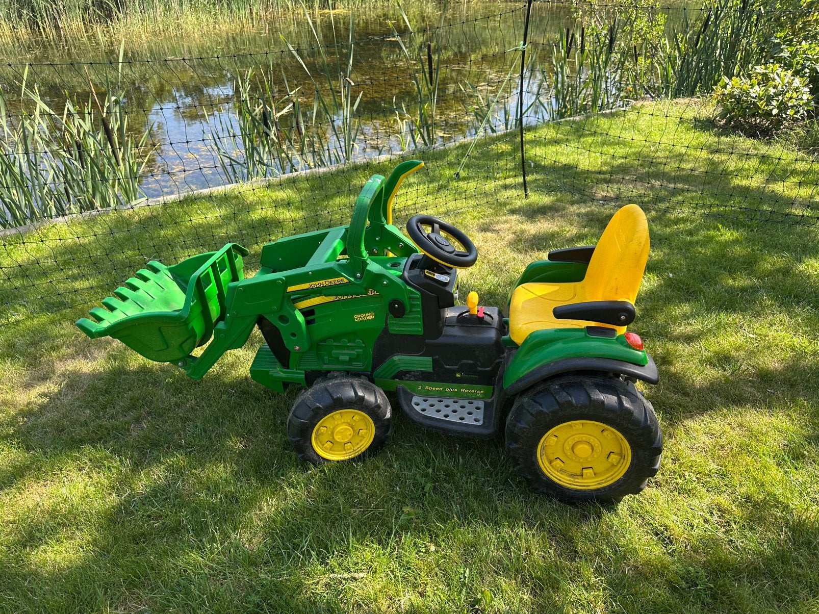 Electrische Peg Perego ground loader, Ophalen, Zo goed als nieuw, Overige merken