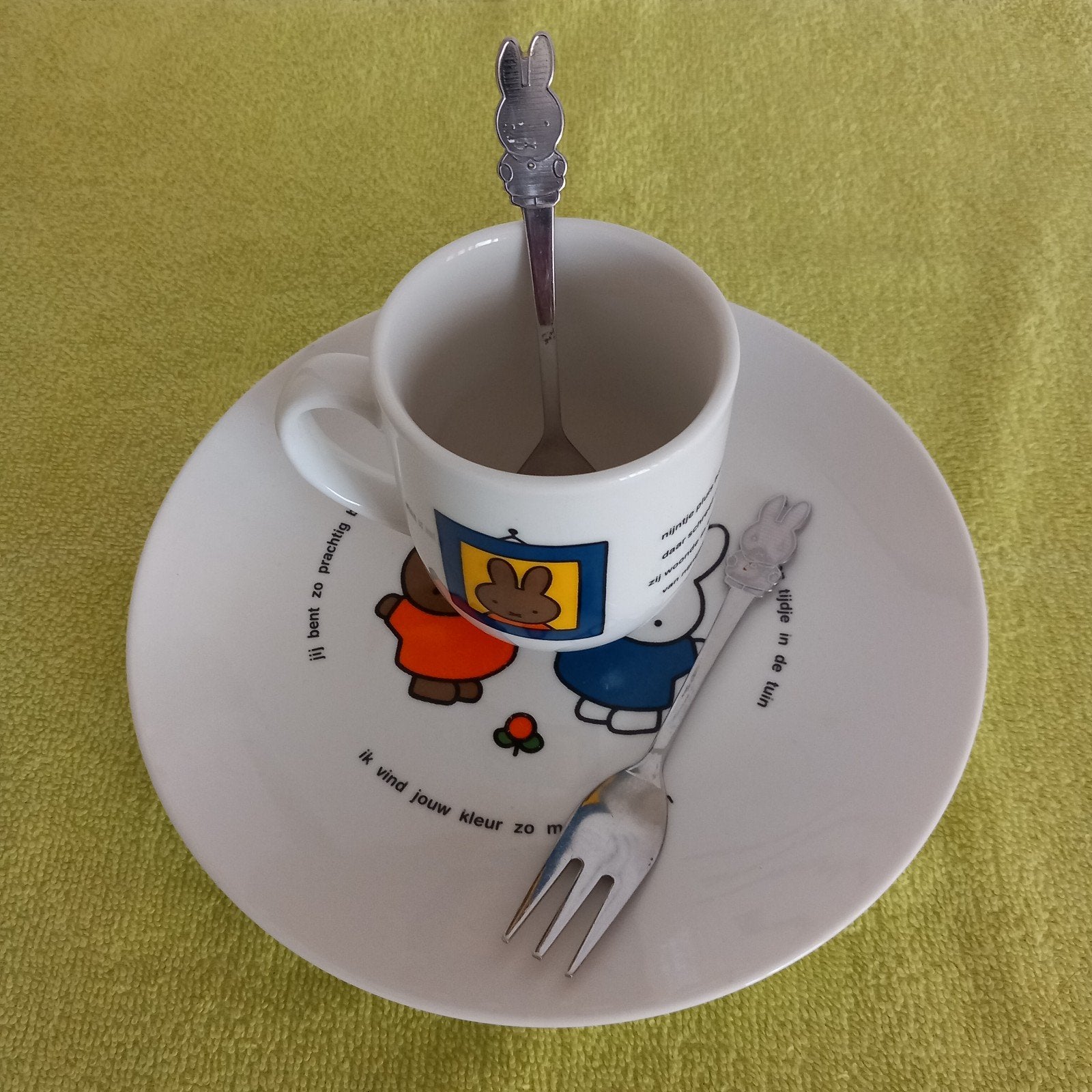 Nijntje ontbijt servies van Dick Bruna, Ophalen, Gebruikt, Overige merken, Keramiek