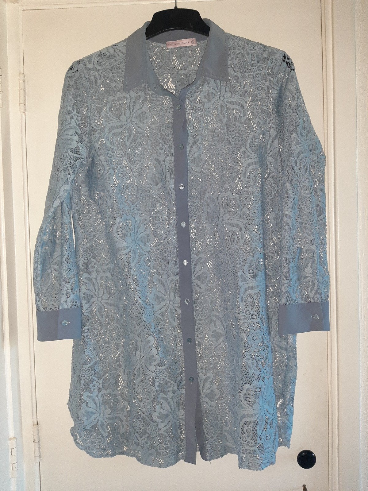 STUDIO ANNELOES broderie blouse maat XL, Studio Anneloes, Verzenden, Zo goed als nieuw, Blouse of Tuniek