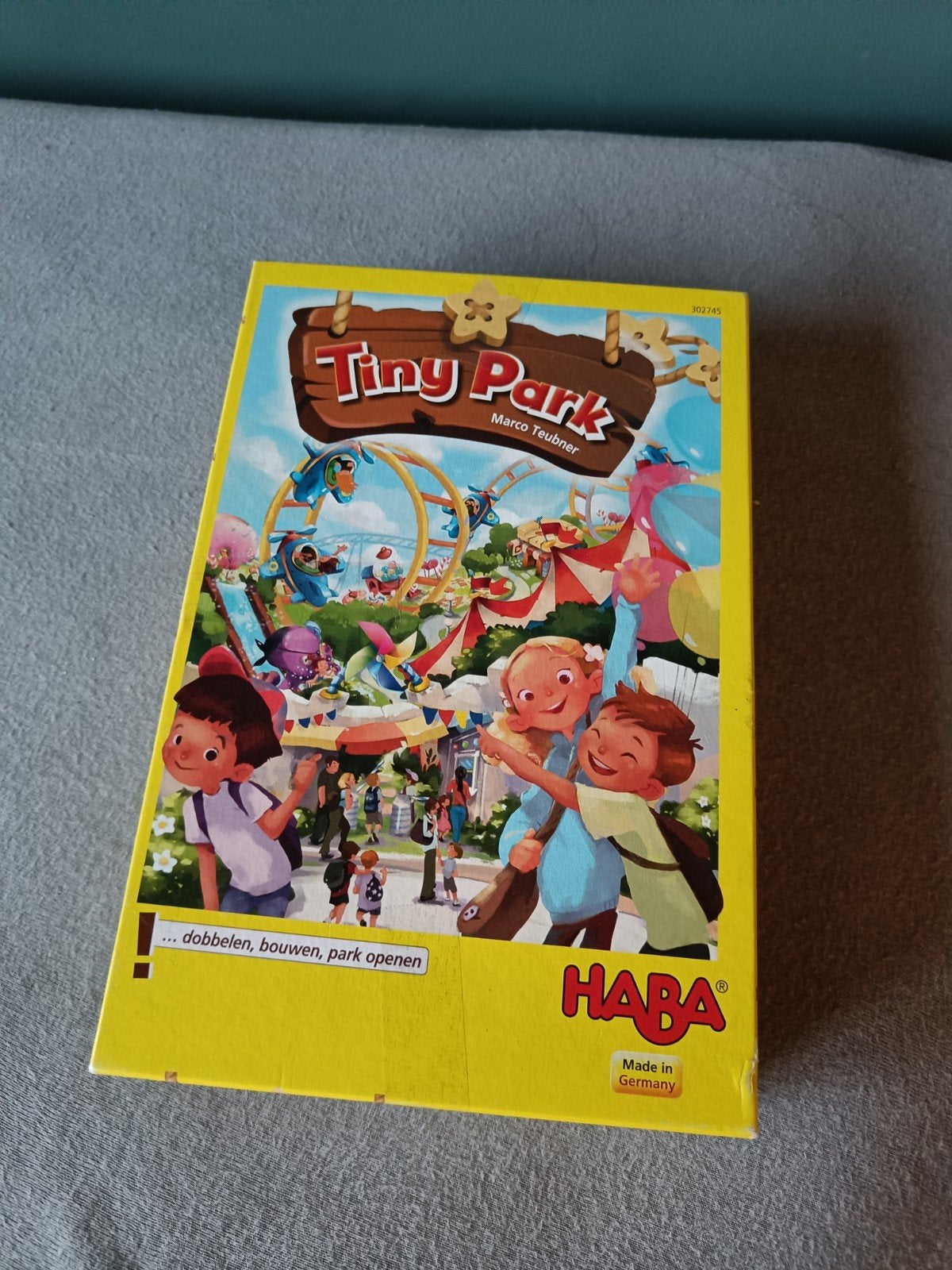 Tiny Park HABA dobbelspel - bouw je eigen pretpark!, Hobby en Vrije tijd, Gezelschapsspellen | Bordspellen, Een of twee spelers