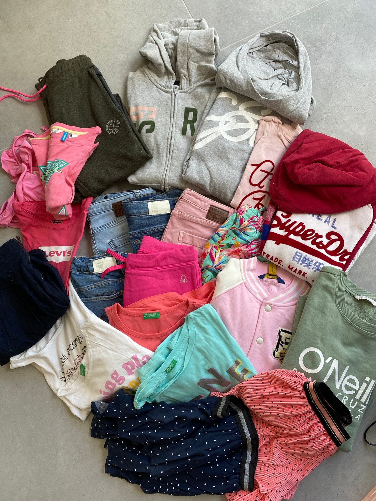 Merk kleding pakket voor meisjes leeftijd 10-12 jaar, Ophalen of Verzenden, Zo goed als nieuw, Maat 152