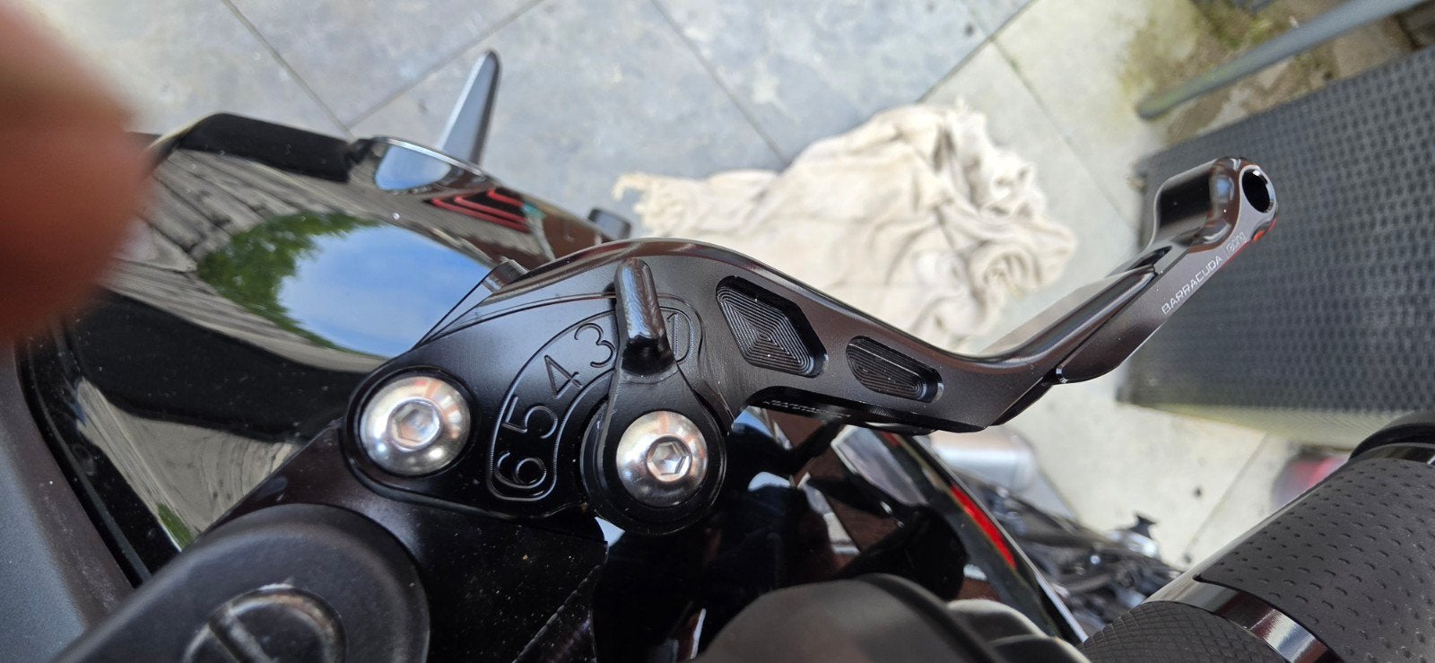 Baracuda verstelbare rem- en koppelingshendel Yamaha MT07, Ophalen of Verzenden