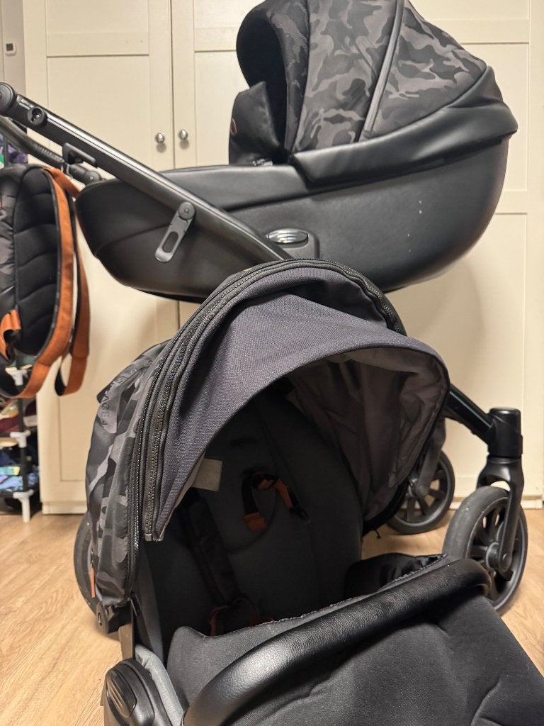 Anex M-Type kinderwagen, Ophalen of Verzenden, Gebruikt, Overige merken, Verstelbare duwstang