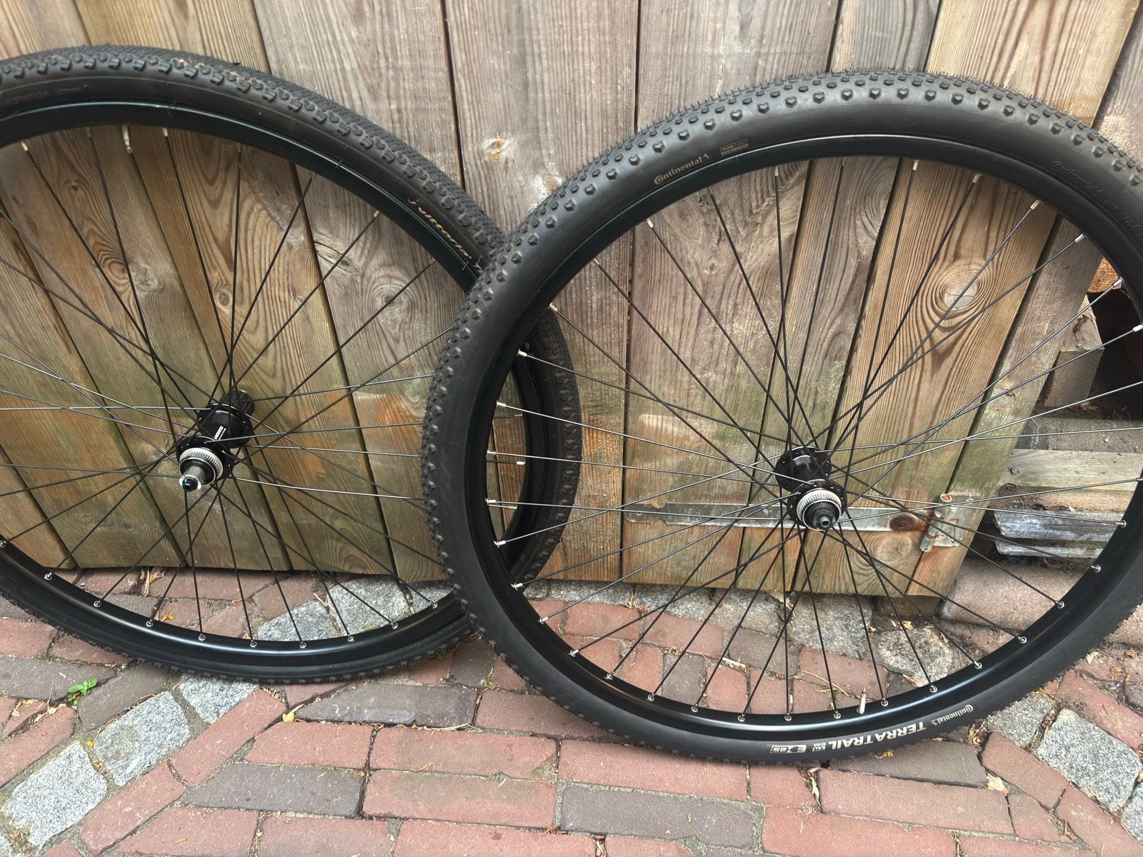 Shimano Deore XT Wielset met Continental Terra Trail Banden, Fietsen en Brommers, Fietsonderdelen, Zo goed als nieuw, Gravelbike