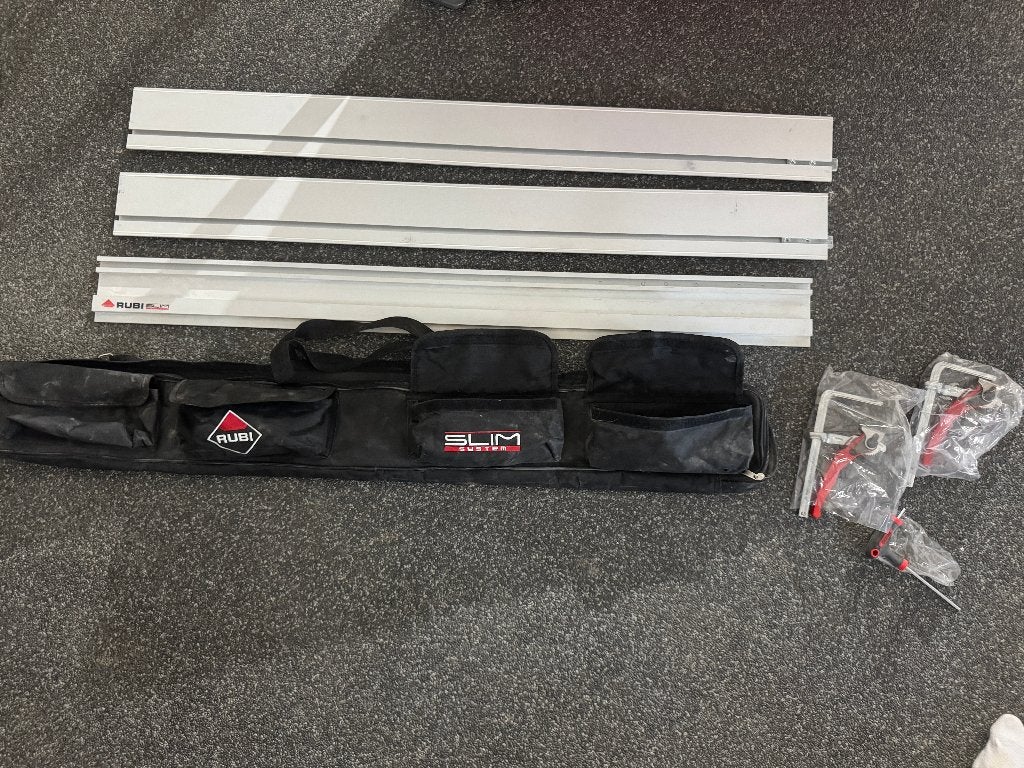 Rubi Slim System voor grootformaat tegels compleet, Ophalen, Gebruikt, Snijgereedschap, Rubi