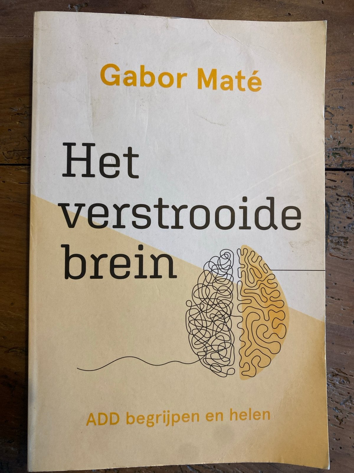 Het verstrooide brein - Gabor Maté (ADD begrijpen en helen), Boeken, Ophalen of Verzenden, Gelezen, Overige onderwerpen