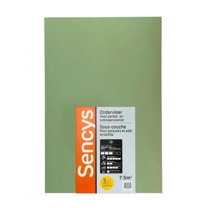 5 nieuwe pakken ondervloer ongebruikt, Ophalen, Overige materialen, 4 tot 8 cm, Nieuw