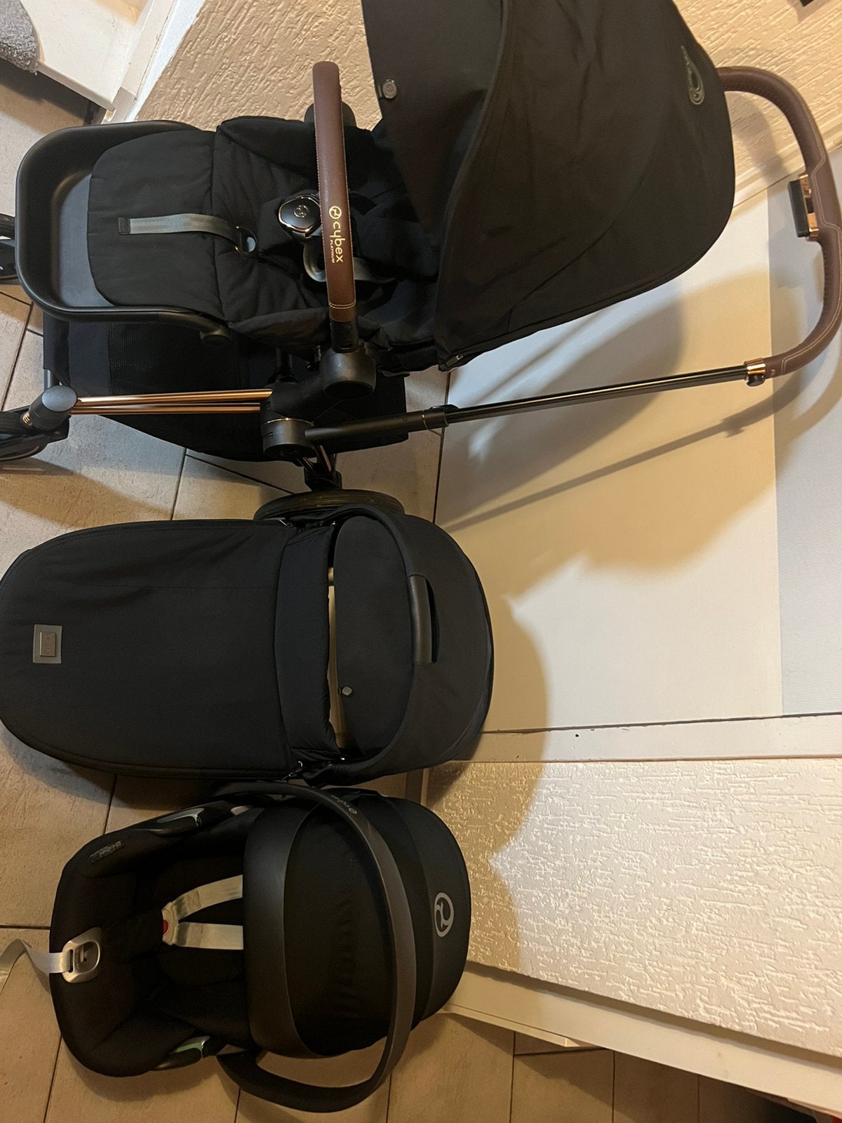 Foto 3 van Cybex priam 4 black/rose gold