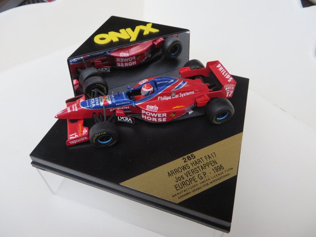 ONYX Jos Verstappen Arrows Hart FA17 GP Europe 1996, Ophalen of Verzenden, Nieuw, Auto, MiniChamps