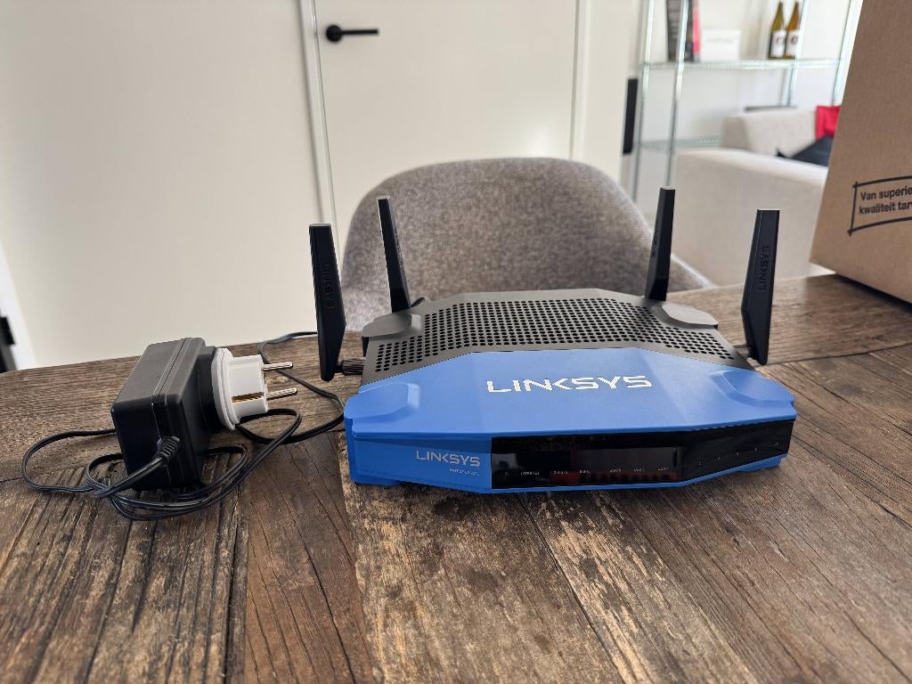 Linksys WRT1900ACS v2 – Krachtige Router met DD-WRT, Computers en Software, Routers en Modems, Zo goed als nieuw, Router, Ophalen