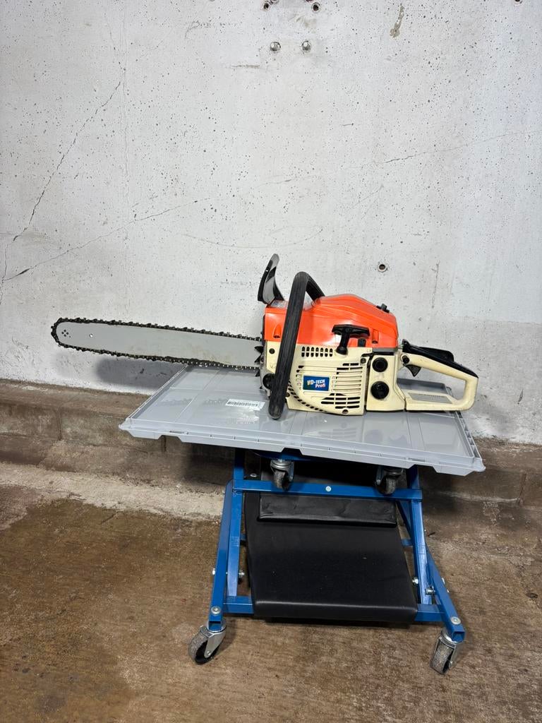 Kettingzaag vd-tech profi 45cm blad, Doe-het-zelf en Verbouw, Gereedschap | Zaagmachines, Ophalen, Gebruikt, Kettingzaag, 30 tot 70 mm