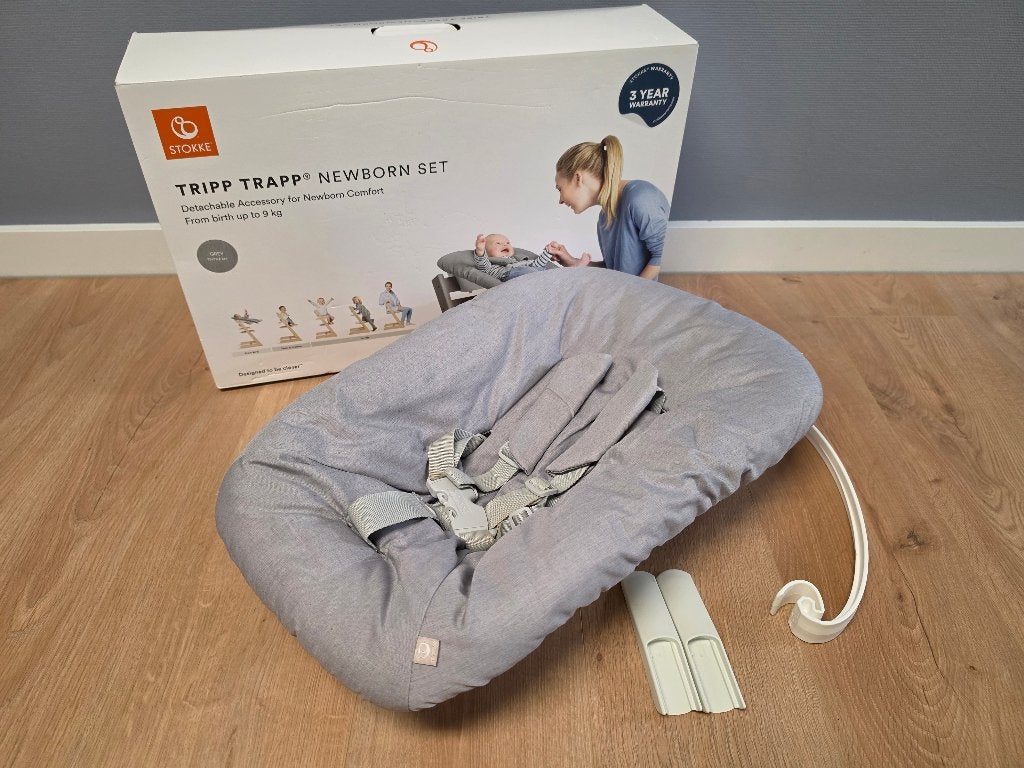 Stokke Tripp Trapp Newborn Set, Ophalen of Verzenden, Zo goed als nieuw, Meegroeistoel