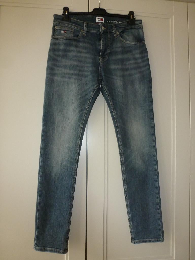 10.) Nieuw Tommy Jeans 32-32, Blauw, Nieuw, W32 (confectie 46) of kleiner, Ophalen of Verzenden