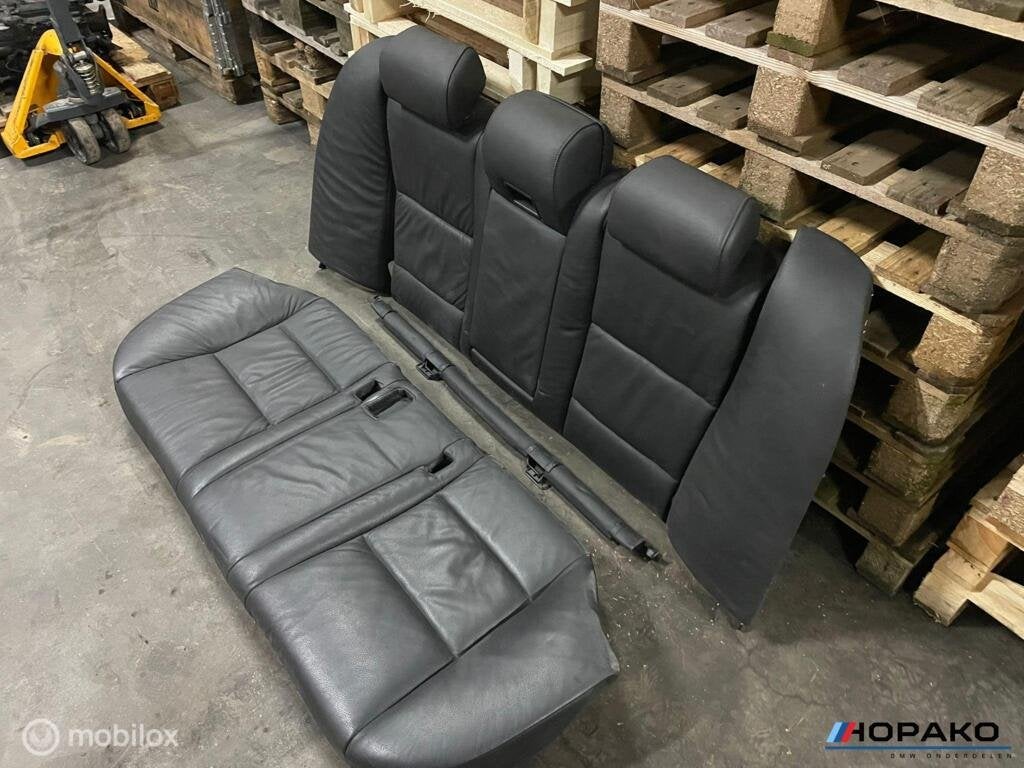 Achterbank BMW 5 serie E60 sedan | zwart leder, Auto-onderdelen, Interieur en Bekleding, Gebruikt, Einsteinlaan 5 rijswijk, Bmw