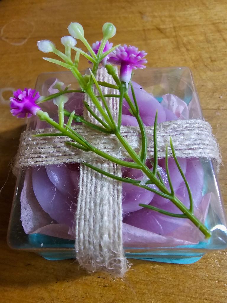 Amberblokjes ( bloemen ), Ophalen of Verzenden, Nieuw, Overige materialen, Minder dan 25 cm