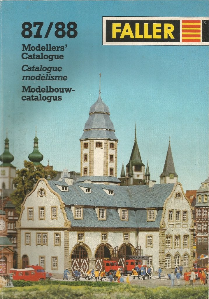 Faller catalogus 87/88, Hobby en Vrije tijd, Overige merken, Gelijkstroom of Wisselstroom, Zo goed als nieuw, Boek, Tijdschrift of Catalogus