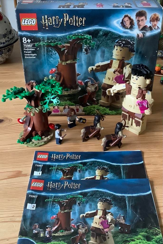 LEGO Harry Potter Verboden Bos Omber Ontmoeting Groemp 75967, Ophalen, Lego, Harry Potter, Zo goed als nieuw