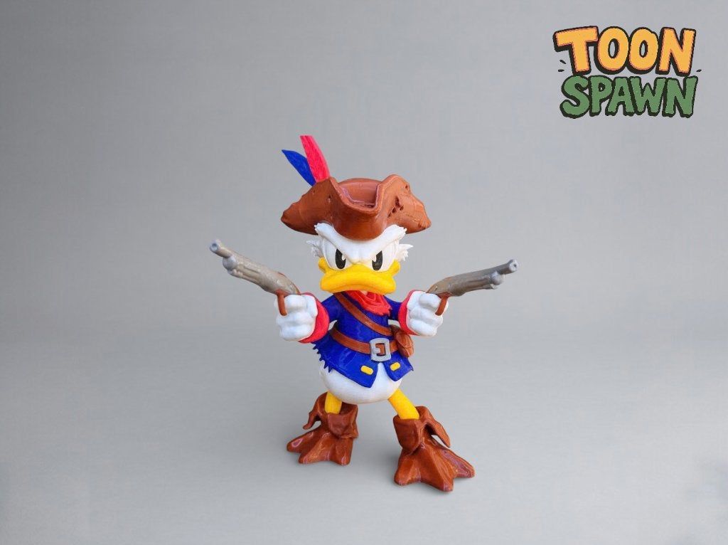 Captain Donald Sparrow – Jack Sparrow X Donald Duck – 31 cm, Ophalen of Verzenden, Nieuw, Overige typen