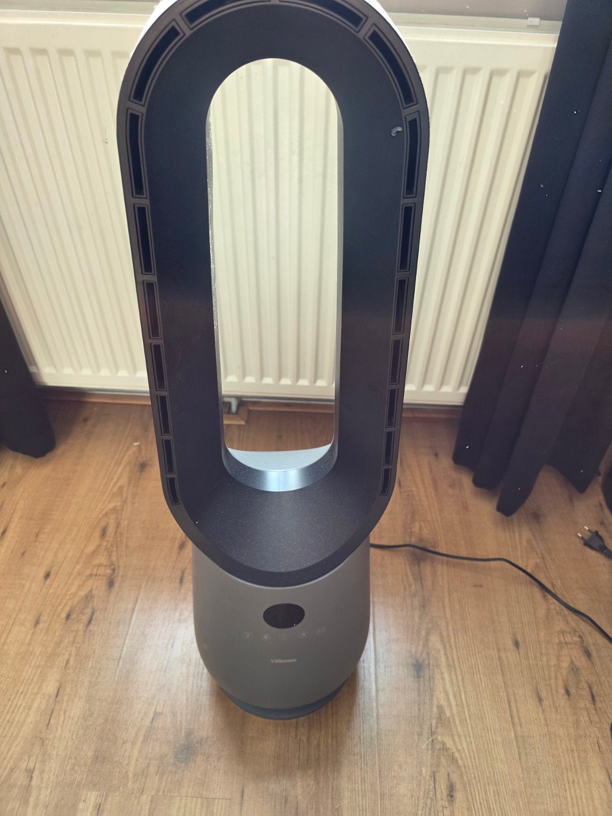 Stijlvolle Torenventilator - Zwart/Grijs, Witgoed en Apparatuur, Ophalen, Zo goed als nieuw, Torenventilator