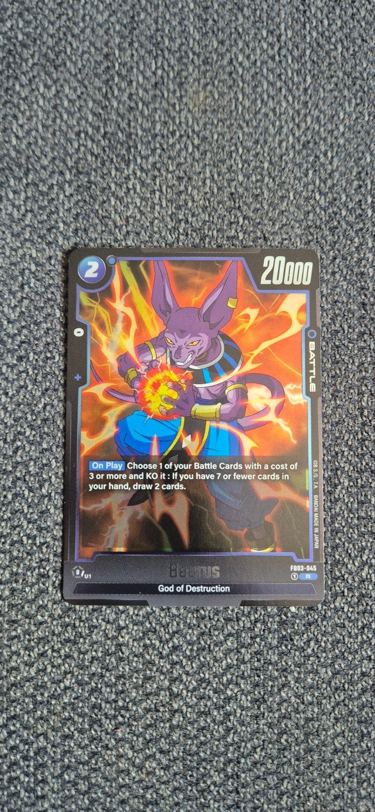 Beerus (FB03-045) [Fusion World], Verzenden, Nieuw, Losse kaart, Foil