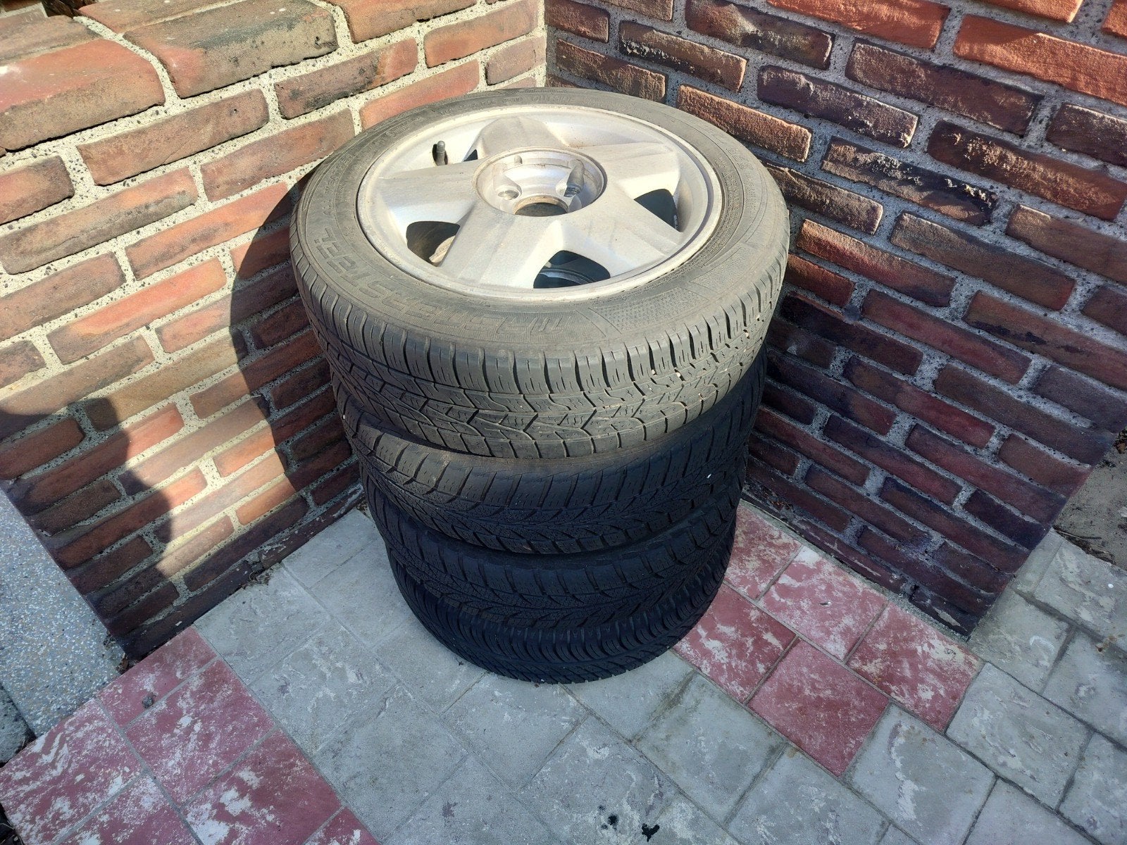 Set velgen met all-season banden Renault Twingo 1, Ophalen, Gebruikt, Renault