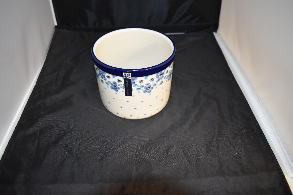 Herb Planters Blue with Love Bunzlau Castle servies, Keramiek, Ohmstraat 20, 3861NB Nijkerk, Overige typen, Nieuw