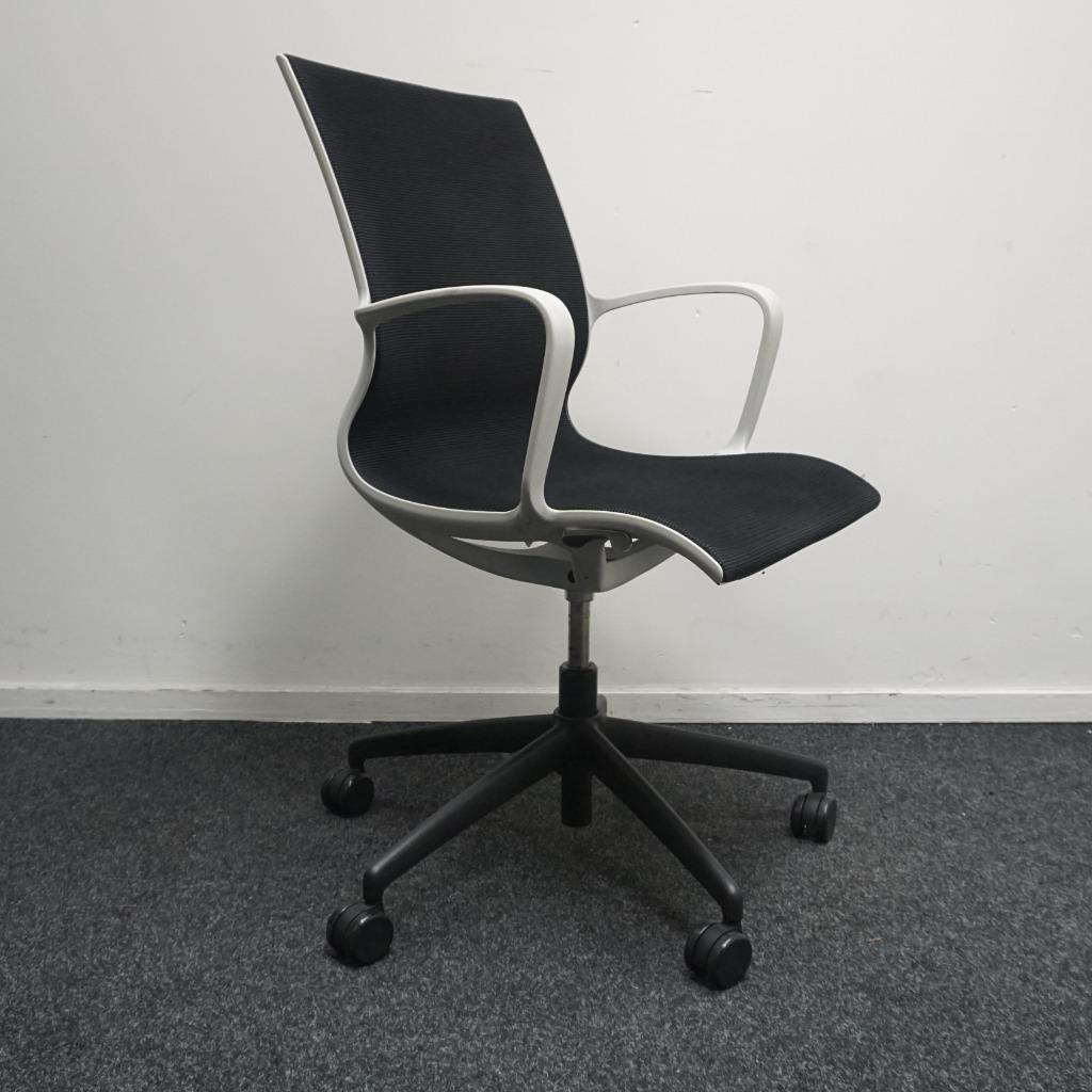 Sitland Soul Air Vergaderstoelen | Netweave | Zwart / Wit, Kunststof, Gebruikt, Overige kleuren, -
