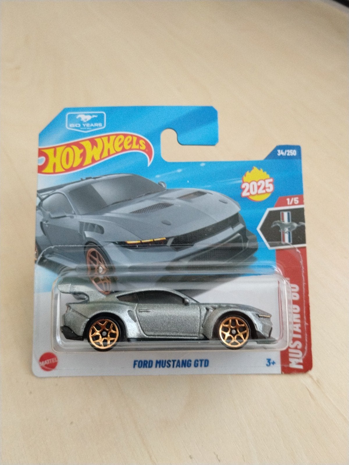 Hotwheels Ford mustang GTD hot wheels, Hobby en Vrije tijd, Ophalen of Verzenden, Nieuw, Auto