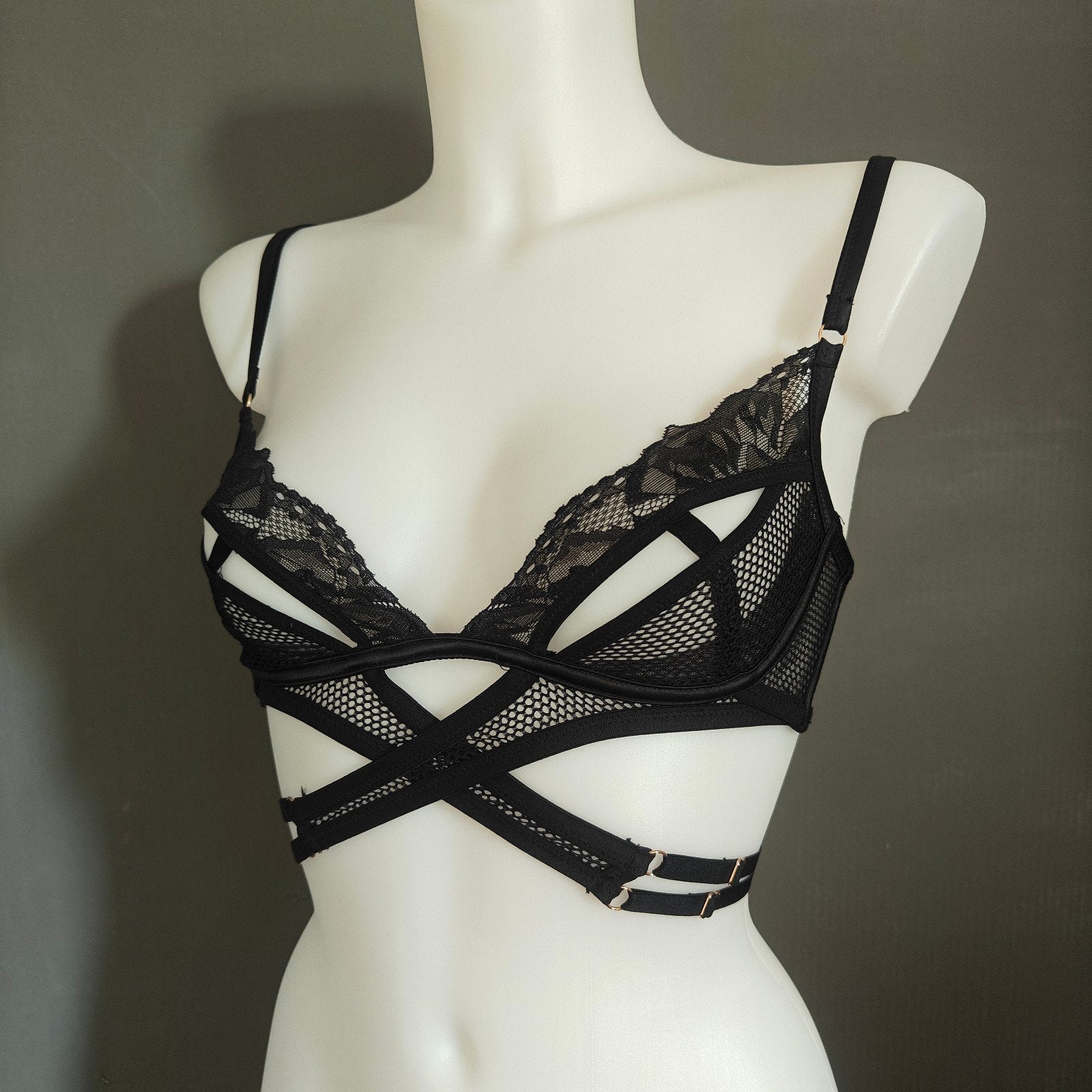 Zwarte Bralette / maat: S / Private Collection / Hunkemöller, Hunkemöller, Verzenden, Zwart, BH
