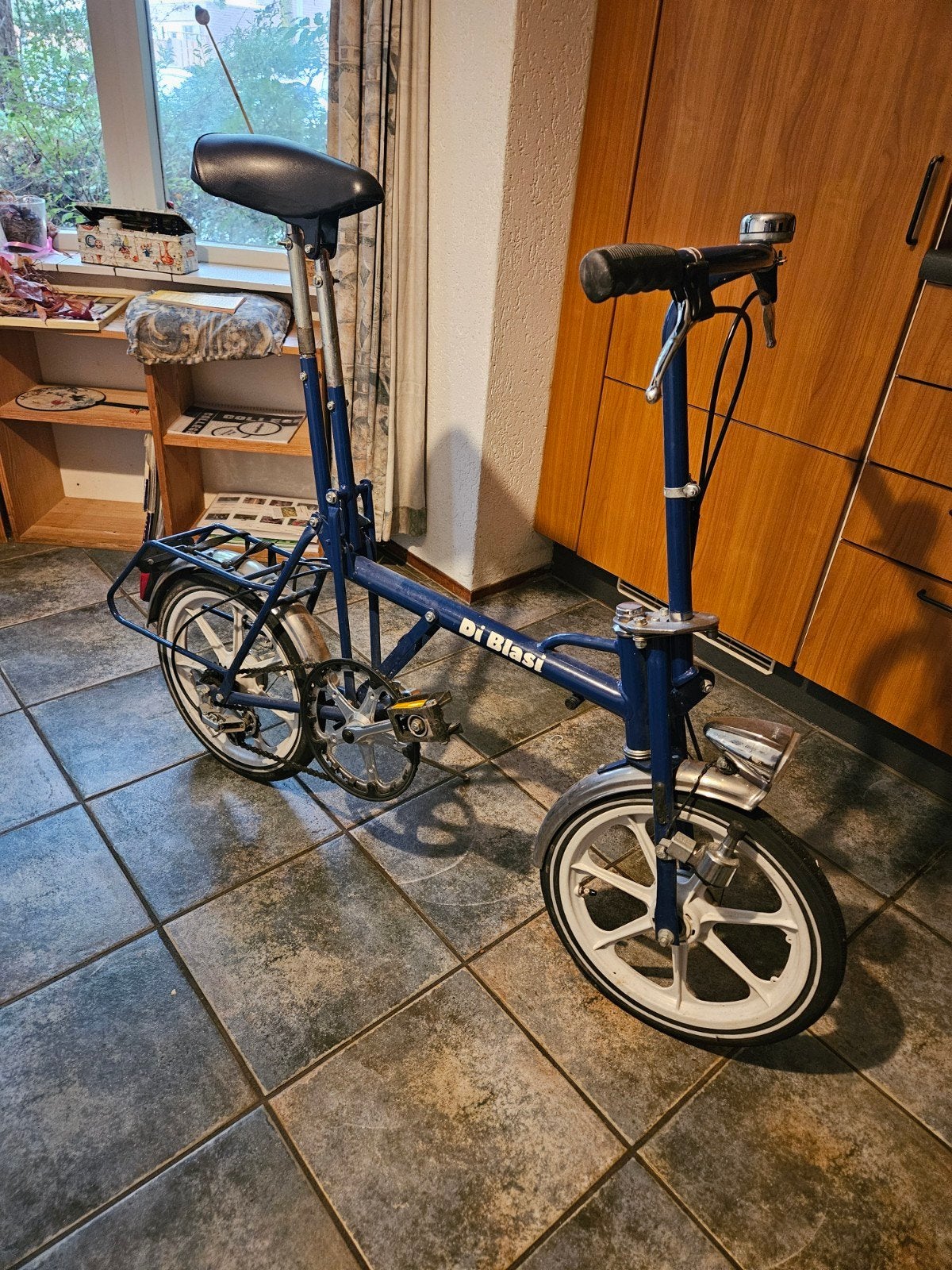 Di Blasi Opvouwbare Fiets - Compact en Handig, Fietsen en Brommers, Gebruikt, Versnellingen, Totaal opvouwbaar, Ophalen