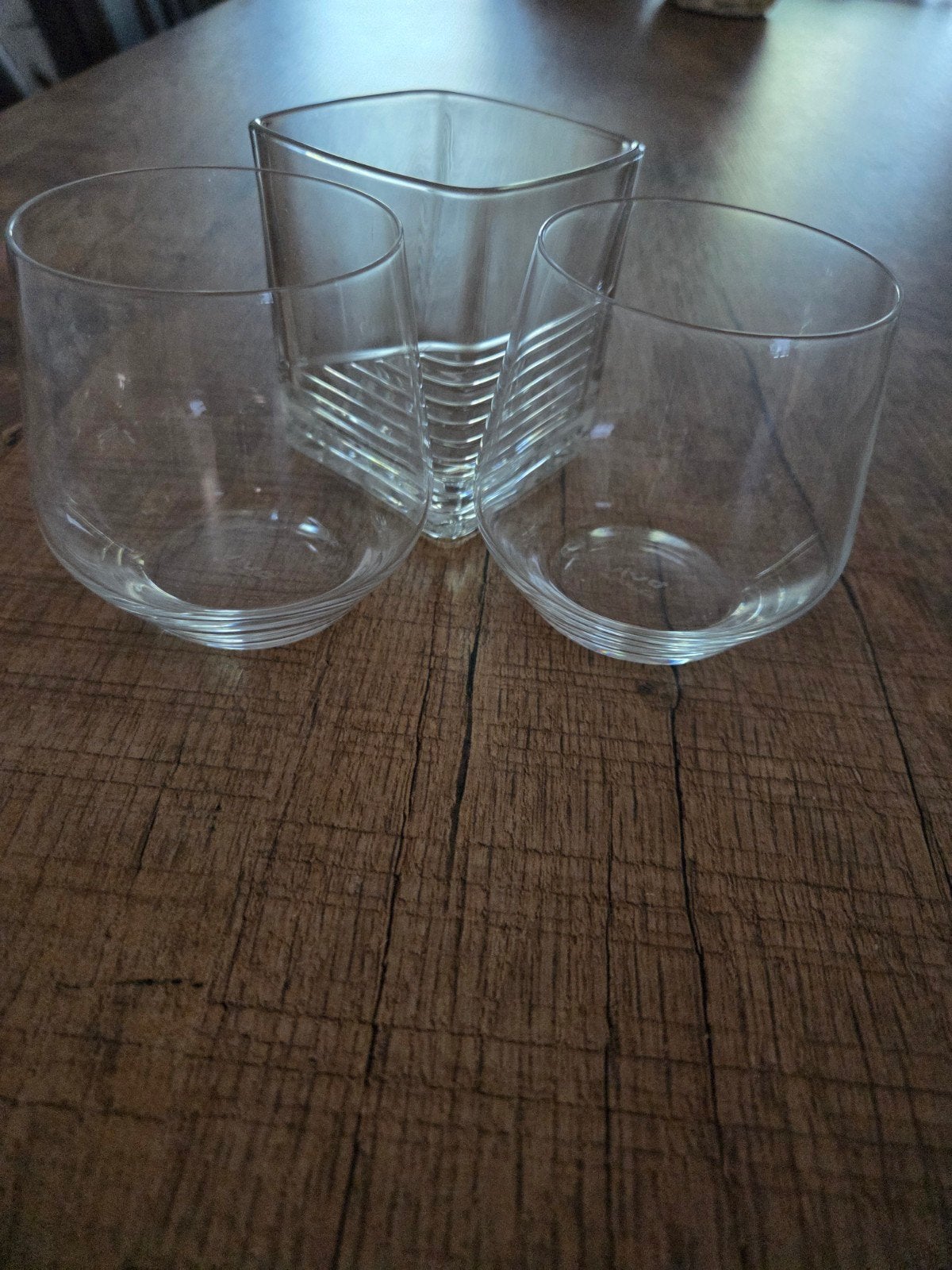 Drie whiskey glazen, Ophalen of Verzenden