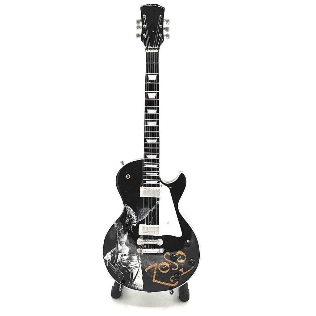 Jimmy Page Led Zeppelin miniatuur gitaar 25cm decoratie, Info@deconoord.nl, Deco Noord, Nieuw, Ophalen of Verzenden