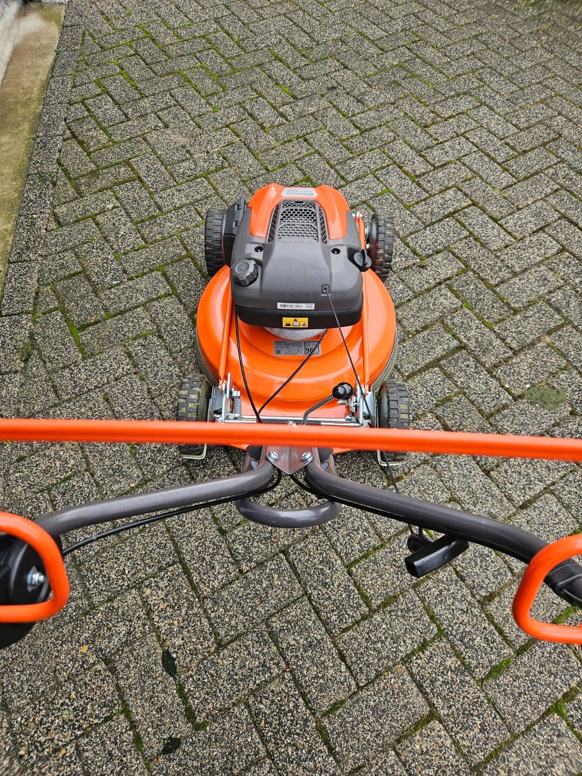 Husqvarna Klippo LB 553SQe Benzine Grasmaaier, Cirkelmaaier, Ophalen of Verzenden, Zo goed als nieuw, Benzine-grasmaaier