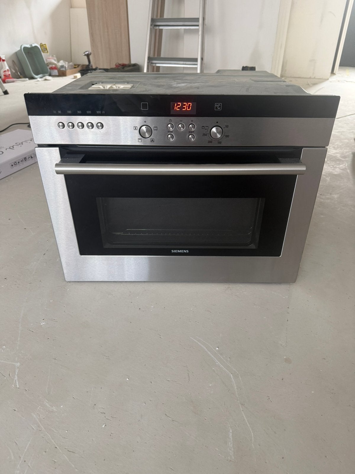 Siemens combi oven, Ophalen, Zo goed als nieuw, Minder dan 45 cm