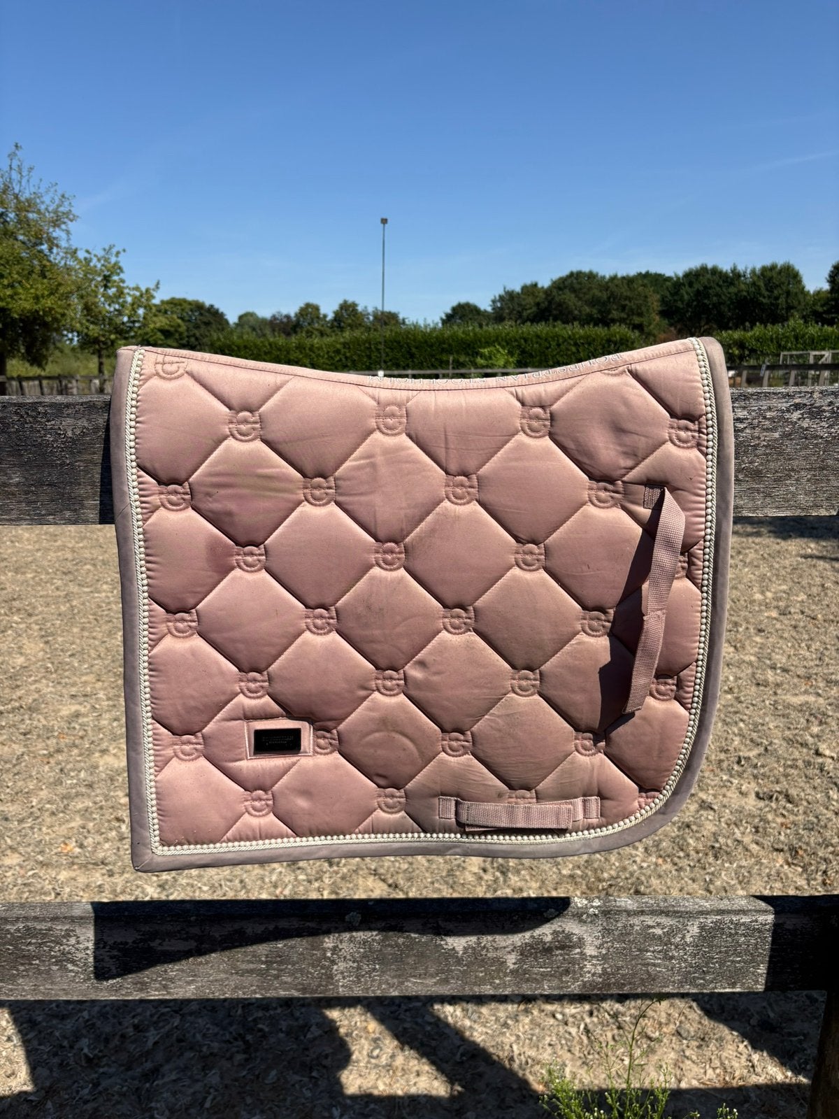 Equestrian stockholm dekje roze, Ophalen of Verzenden, Gebruikt