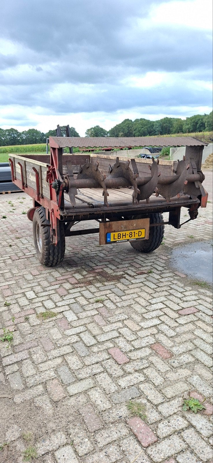meststrooier krone bakkenwagen, Ophalen of Verzenden