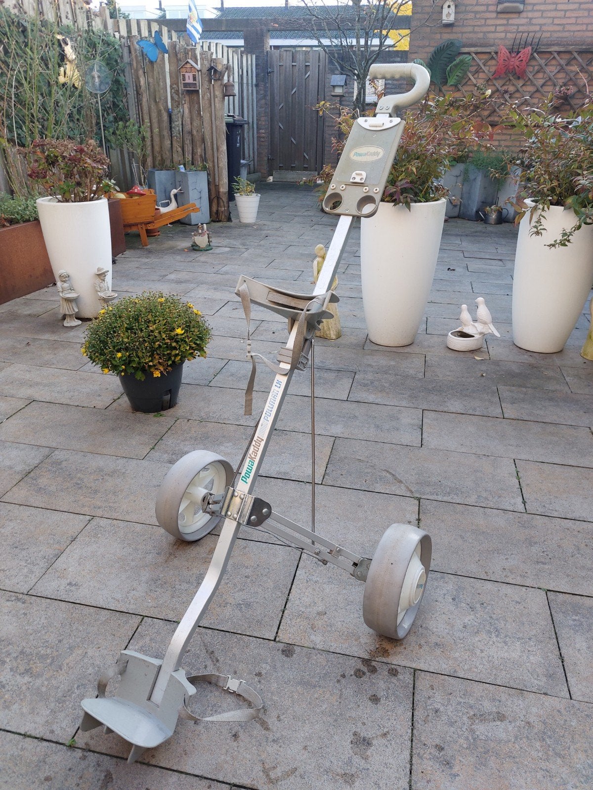 Powakaddy Golfkar - Handige en stevige golftrolley, Ophalen, Gebruikt, Golfkar