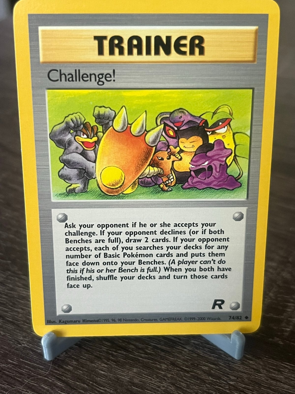 Challenge! (74/82) - Team Rocket - EX, Hobby en Vrije tijd, Verzamelkaartspellen | Pokémon, Ophalen of Verzenden, Gebruikt, Losse kaart