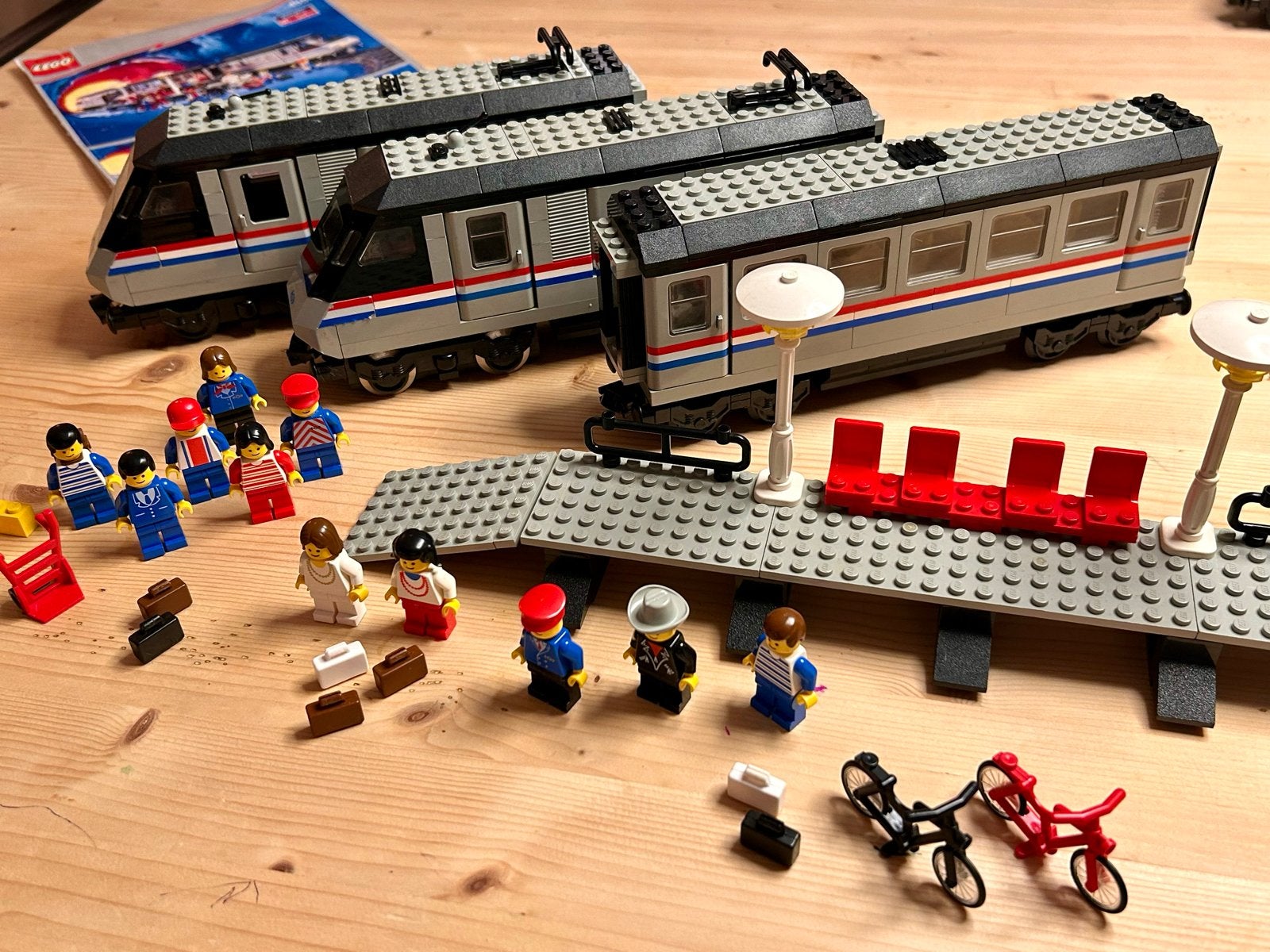 LEGO 4558 Metroliner (excl. transformator en excl. rails), Gebruikt, Overige thema's, Lego, Ophalen of Verzenden