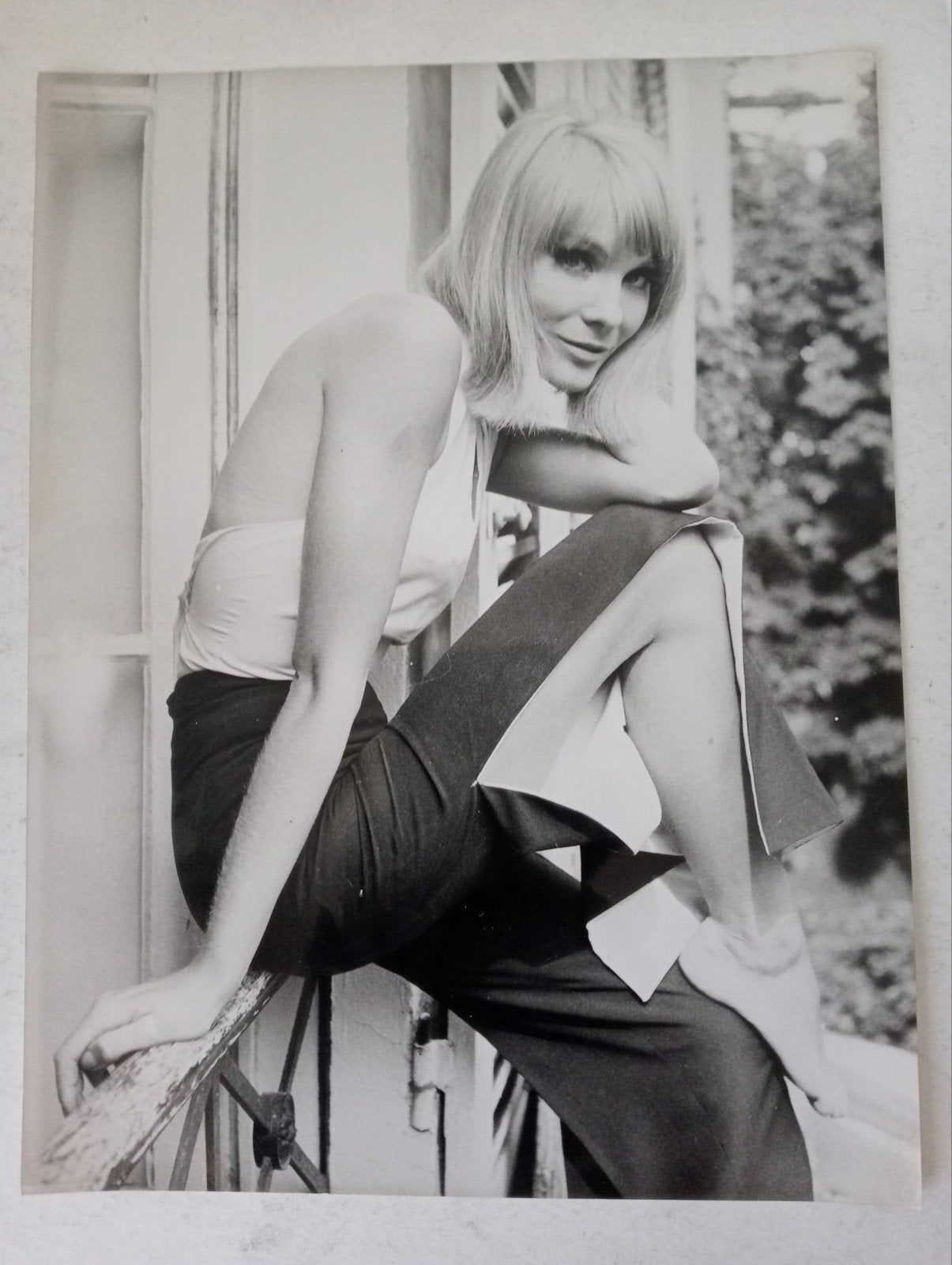 Reporters Associes foto model glamour fashion jaren 60, Ophalen of Verzenden, 1960 tot 1980, Gebruikt, Overige onderwerpen
