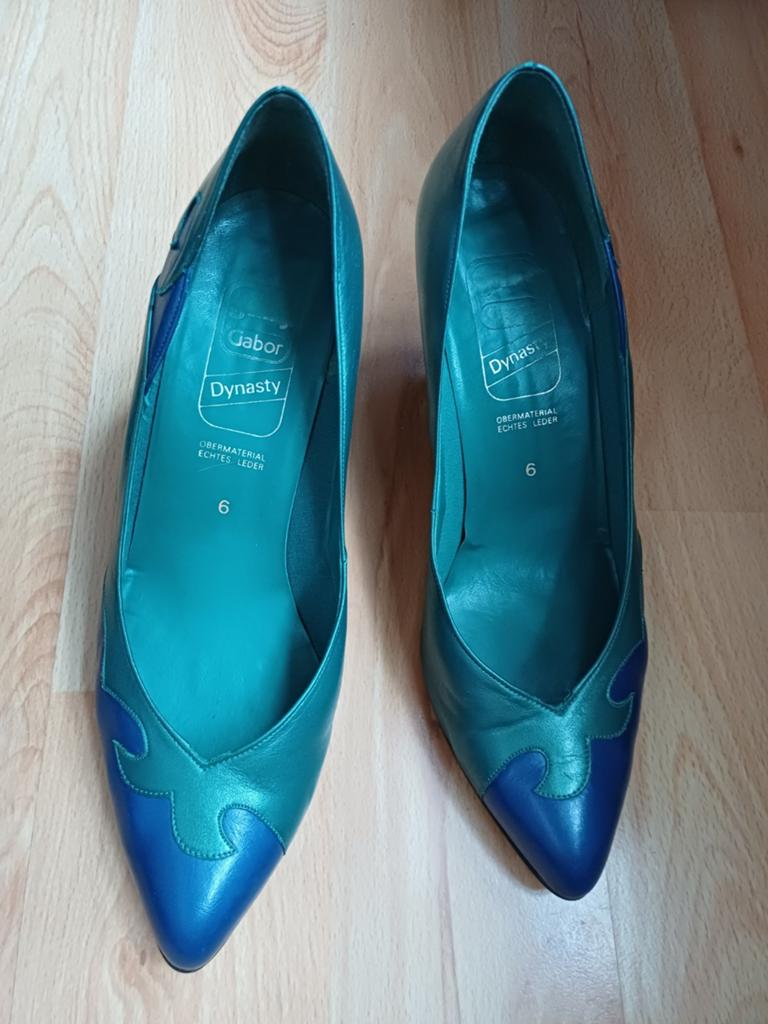 Mooie, vintage Gabor pumps mt 39, Ophalen, Pumps, Gabor, Zo goed als nieuw