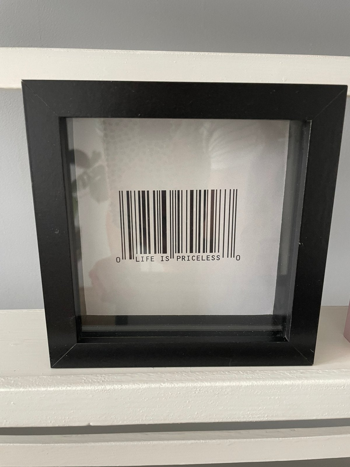RIBBA - IKEA - zwart - 14x14 cm, Audio, Tv en Foto, Fotografie | Fotolijsten, Ophalen, Hout, Standaard fotolijst, Zo goed als nieuw