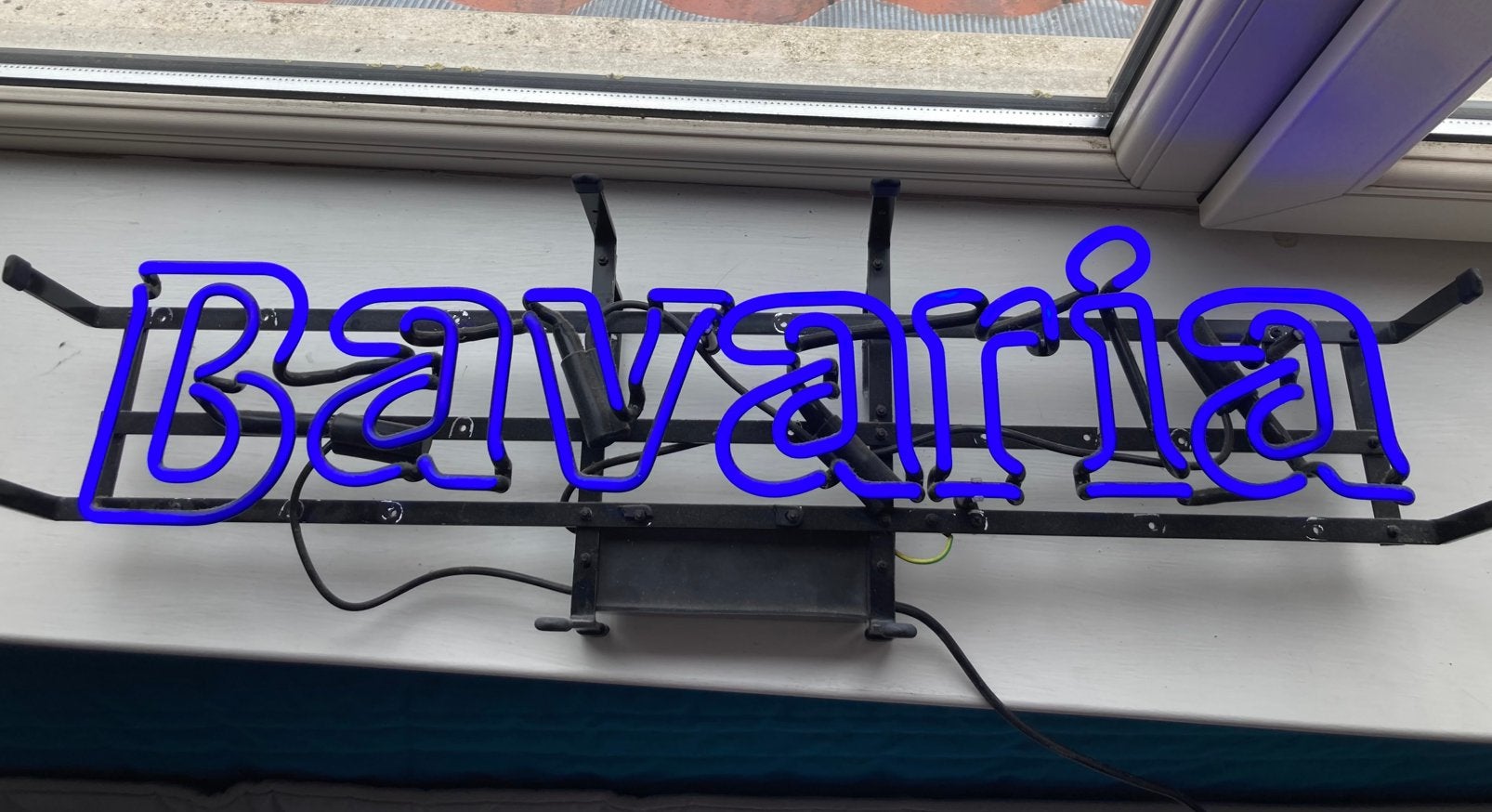 Bavaria bier Neon Lichtbak, Ophalen, Gebruikt, Lichtbak of (neon) lamp