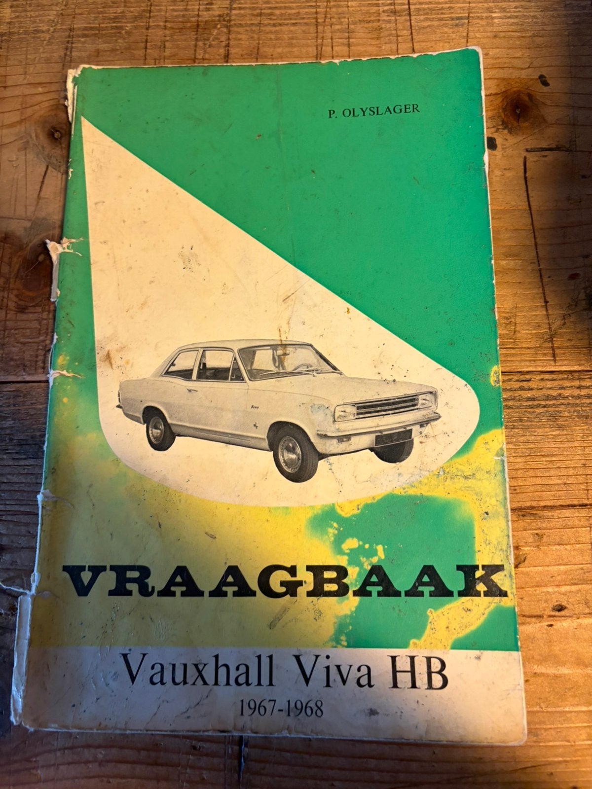 VRAAGBAAK Vauxhall Viva HB 1967-1968, Ophalen
