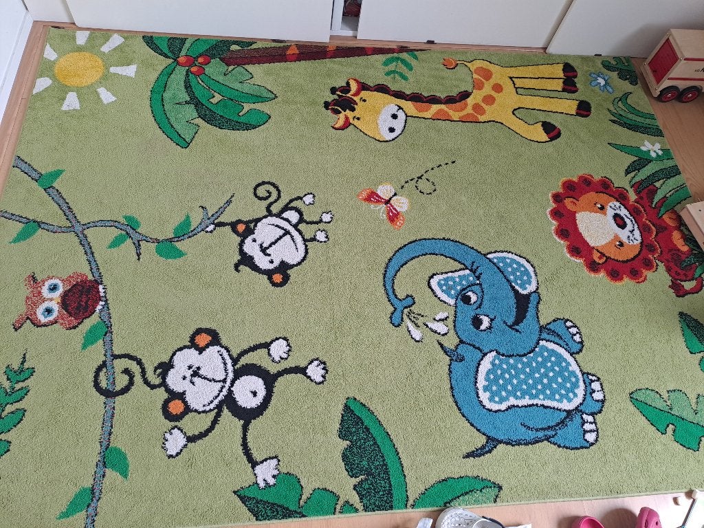 Vloerkleed kinderkamer, Ophalen, Gebruikt, 150 tot 200 cm, 200 cm of meer