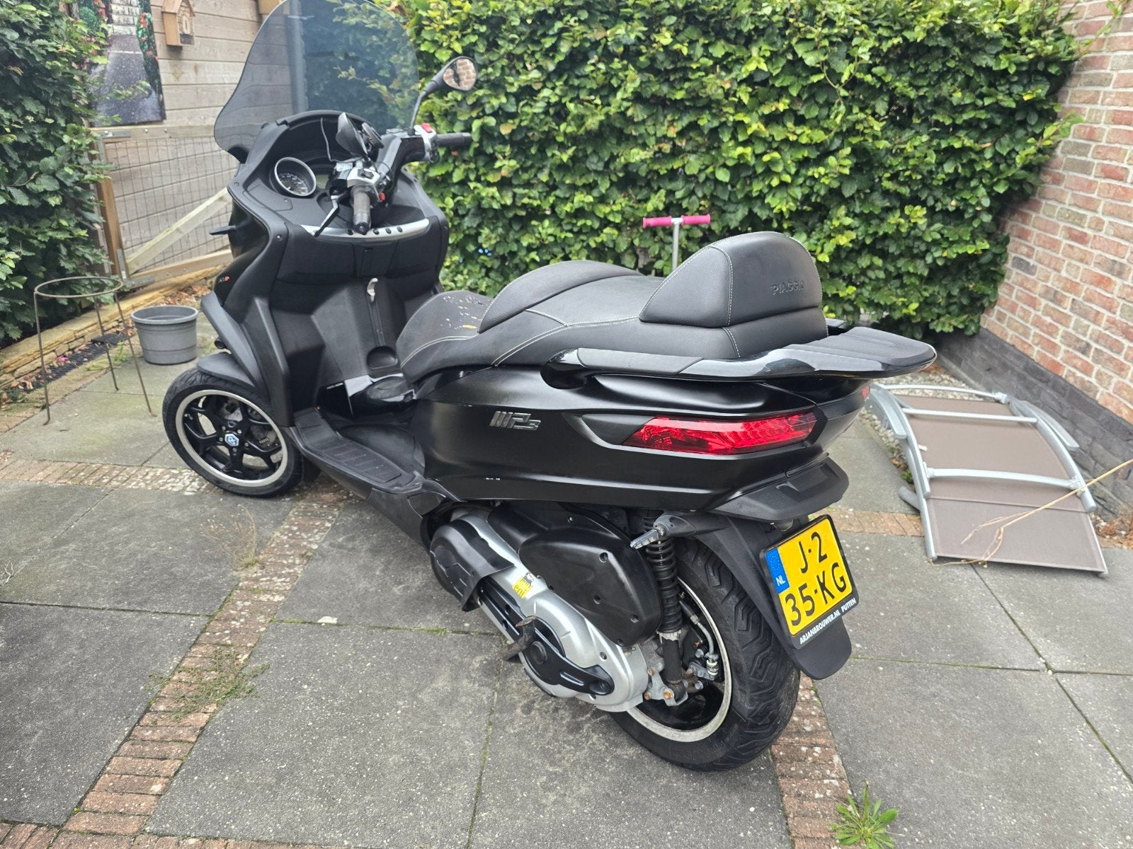 Piaggio MP3 500 LT Sport ABS/ASR - Mat Zwart, Ophalen, Gebruikt, Overige typen, Piaggio