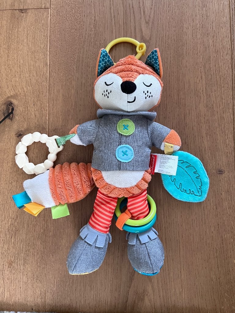Baby speelgoedjes / infantino soft go gaga fox, Ophalen, Zo goed als nieuw, Overige typen