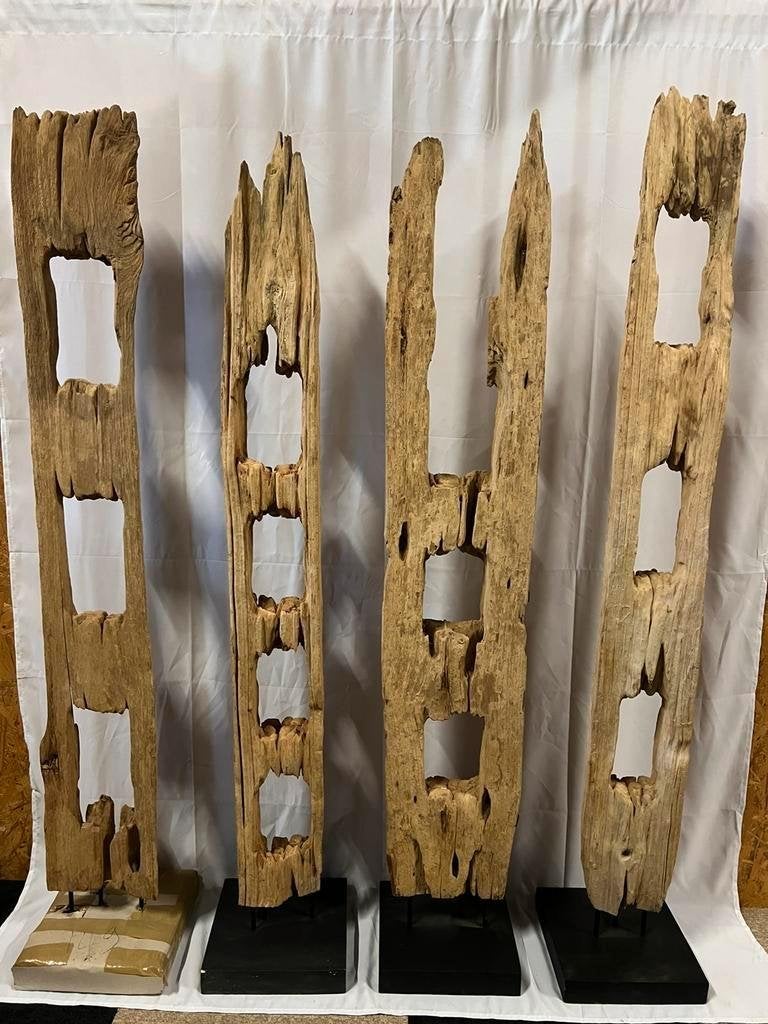 Huis palen uit Thailand 1,5 m, Ophalen