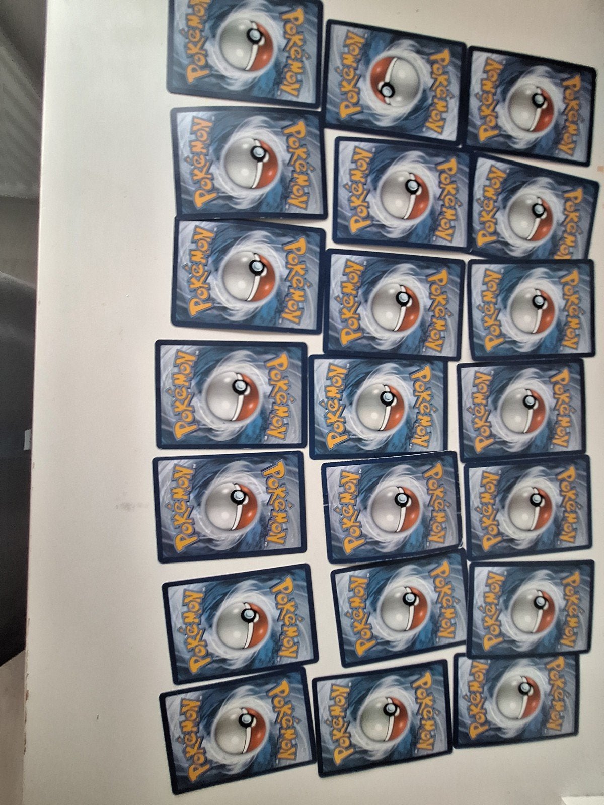 Echte Pokémon kaarten. Het zijn 21 stukken, Ophalen, Winkel, Super of Benzinepomp, Volle spaarkaart